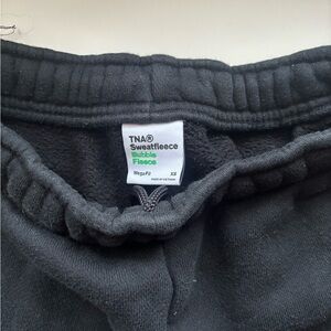 TNA bubble fleece sweatpants